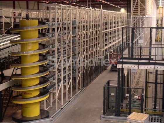 All-purpose spiral conveyor for medium to large products